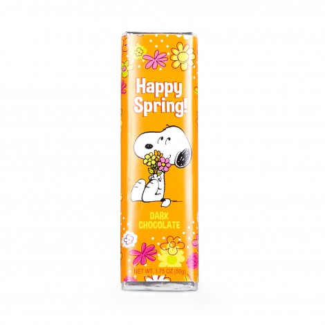 Peanuts 1.75 oz Happy Spring Snoopy Dark Chocolate Bar